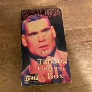 Rollins Talking from the Box VHS